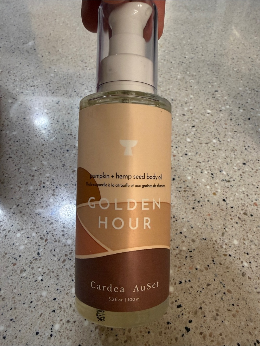 Golden Hour Pumpkin + Hemp Seed Body Oil — (Cream & Brown)